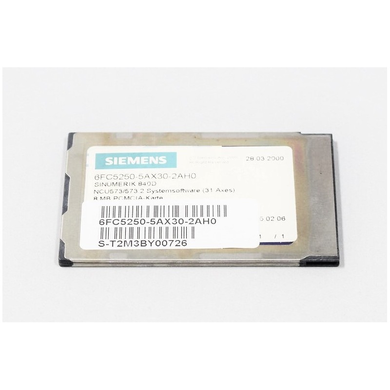 6FC52505AX302AH0 6FC5250-5AX30-2AH0 Siemens - Image 1