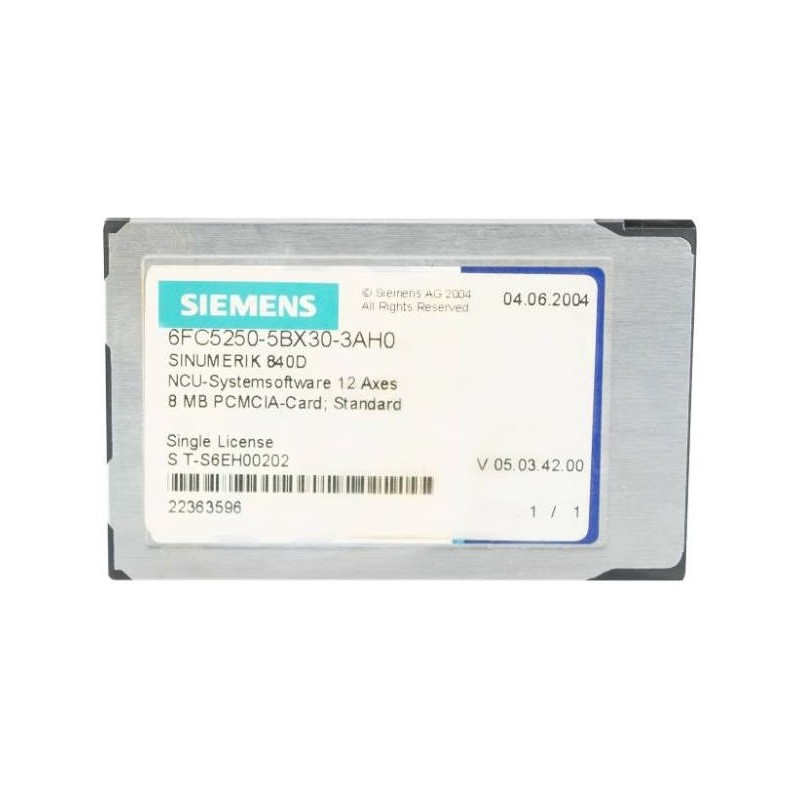 6FC52505BX303AH0 6FC5250-5BX30-3AH0 Siemens - Image 1