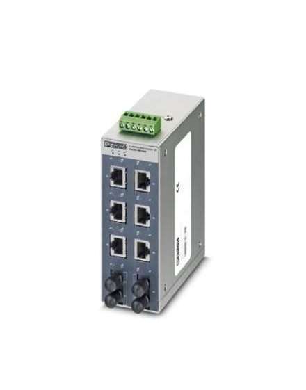 2891026 2891026 Phoenix Contact - Industrial Ethernet Switch - FL SWITCH SFNT 6TX/2FX ST - Image 1
