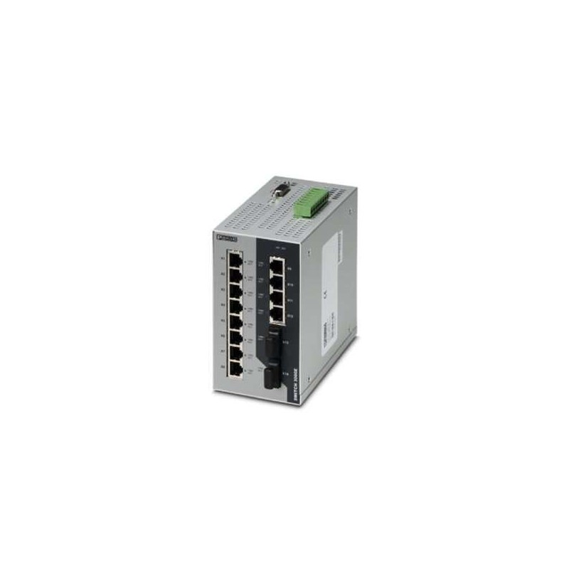 2891119 2891119 Phoenix Contact - Industrial Ethernet Switch - FL SWITCH 3012E-2FX SM - Image 1