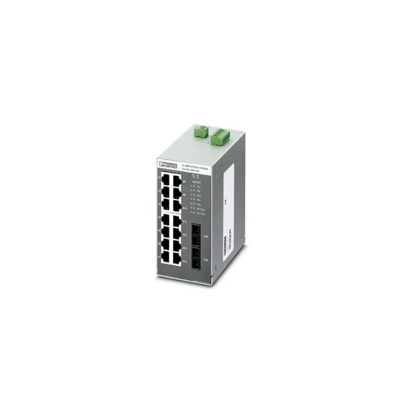 2891935 2891935 Phoenix Contact - Industrial Ethernet Switch - FL SWITCH SFN 14TX/2FX - Image 1
