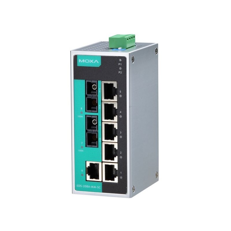 EDS208AMMSCT EDS-208A-MM-SC-T Moxa - Image 1