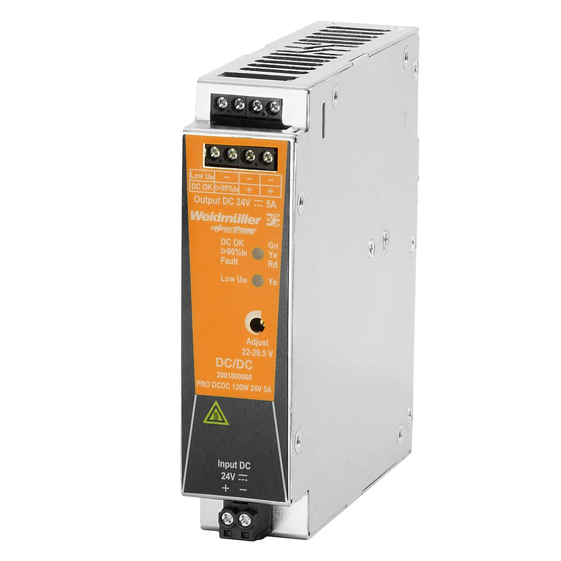 SBL0RaD0RmZM6umZ2UlSpv5DtUuaCZ0ThO7PQo6C2VHQ7ACQS60b8EgRDLpA 2001800000 Weidmuller - PRO DCDC 120W 24V 5A - Image 1